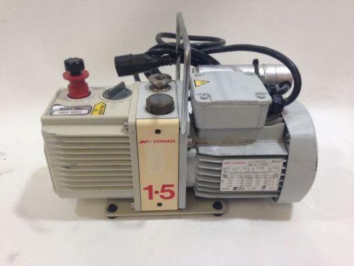 Edwards 1.5 vacuum rotary vane pump model g1099-80023 for sale