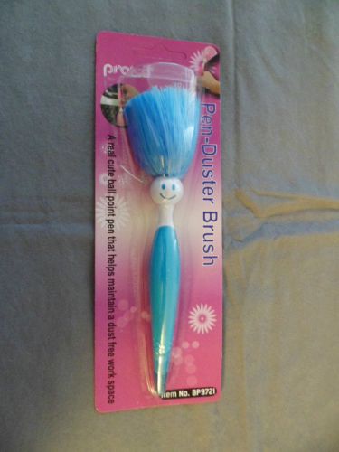 Brain Child Pen-Duster Brush Blue Very Cute &amp; Great Gift Idea