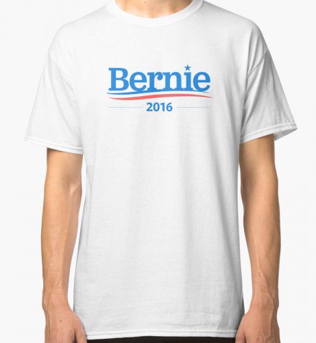 Bernie Sanders 2016 Men&#039;s White Tees T-shirts Clothing