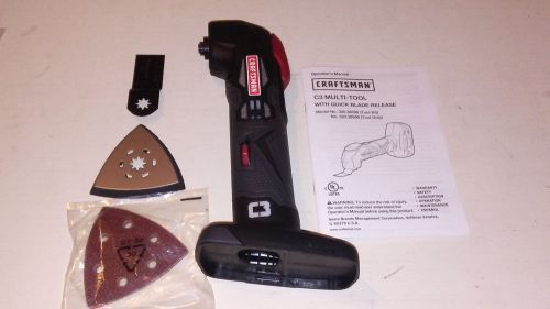 *NEW* Craftsman C3 19.2 Volt Multi-Tool With Quick Blade Release Model 320.38599
