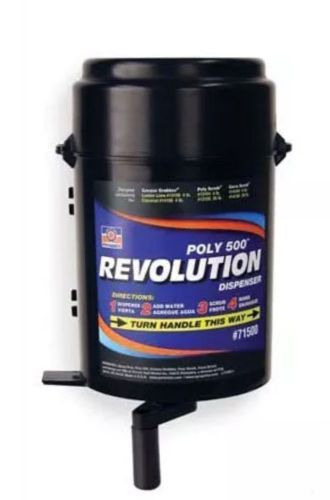 New, SPRAY NINE Permatex 71500 Poly 500 Revolution Soap Dispenser. Wall Mount