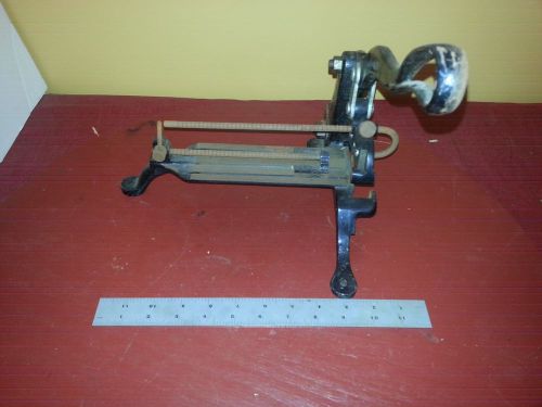 H.B. Rouse &amp; Co Antique Printers Tool Slug Cutting Print Making Lead Cutting
