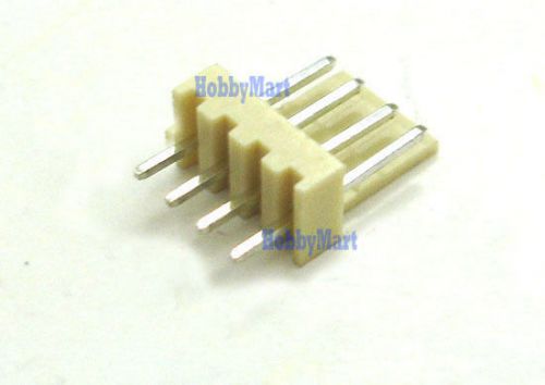 2510 2.54mm 4-Pin Male Straight PCB Connector Header Socket x 50