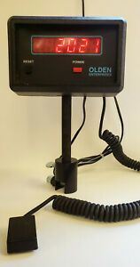 OLDEN ENTERPRISES TCA Electronic Auto Total Counter with Adjustable Post Mount