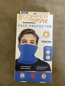 Three Copper Fit Guardwell Face Protector, Youth Size