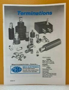 Meca Electronics Terminations Issue III Catalog.