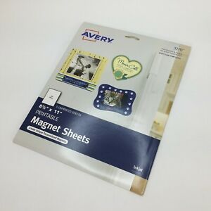 Avery Magnet Sheets | 8.5 x 11 Inches | White | 03270 | 5 Pack