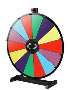14 Slots Color Prize Wheel Spinner with Dry Erase As Customized Gifts for Party