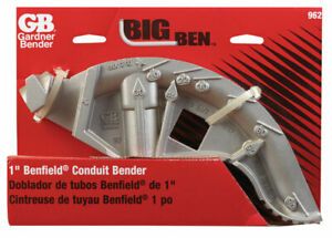 Gardner Bender 962 Big Ben Aluminum Silver Hand Bender 1 in. EMT x 3/4 in. Rigid