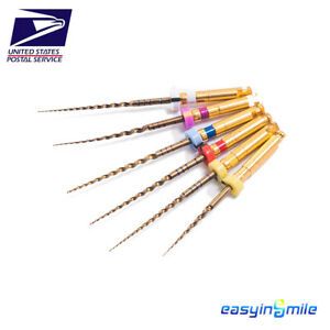 1 Pack Easyinsmile Dental X-Pro Gold Taper Endo NITI Rotary Files Assorted Files