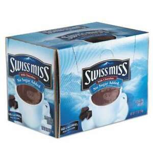 Swiss Miss® Hot Cocoa Mix, No Sugar Added, 24 Packets/Box 015700072882