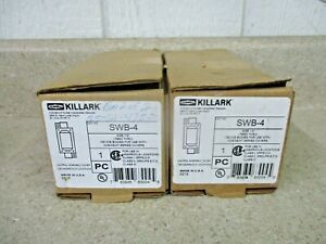 KILLARK ELECTROLET MODEL SWB-4 (LOT OF 2)  #817115G NIB