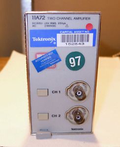 Tektronix 11A72 Two Channel Amplifier