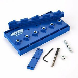 Kreg KMA3220 Woodworking Shelf Pin Drilling Jig Guide with 5mm Drill Bit - NEW