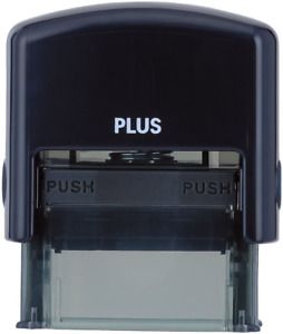 Plus Guard Your ID Stamp, Small, black, 1 Pad