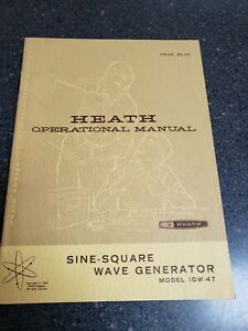 Heathkit IGW-47 Sine Square Wave Generator Manual