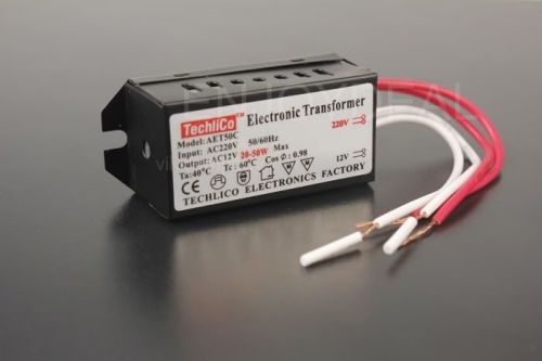 Great 12v 20-50w power supply driver electronic transformer for led strip light for sale