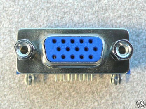 Lot of 80 vga connectors - female pc mount new for sale