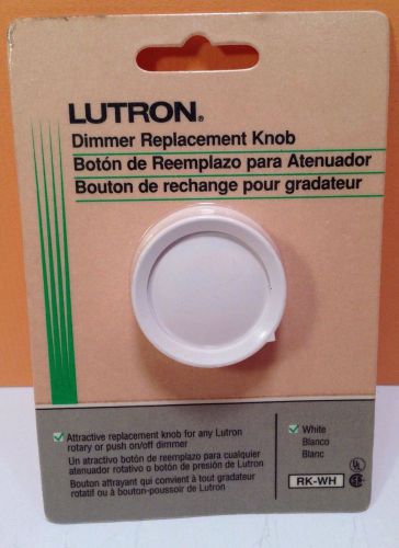 Lutron rk-wh replacement rotary knob, white new for sale