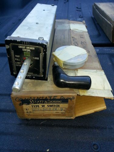 USED WESTINGHOUSE TYPE W SWITCH  , STYLE WS-25997-Y , 600V 20A