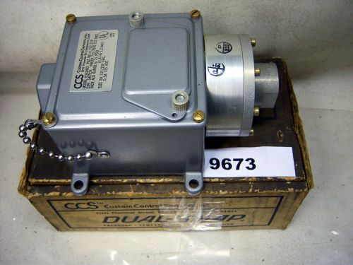 (9673) Custom Control Dual Snap Temperature Pressure Switch 604DM2