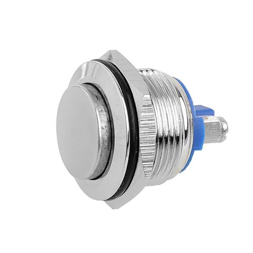 19mm push button metal momentary high flush screw terminals start horn button for sale