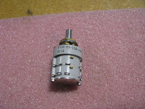 Janco rotary switch # 47-1953  nsn: 5930-00-136-1894 for sale