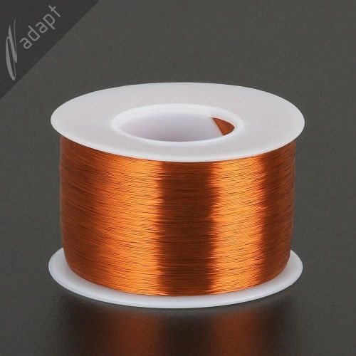 Magnet Wire, Enameled Copper, Natural, 34 AWG, Non-Solder,  200C, ~1/2lb. 3950&#039;