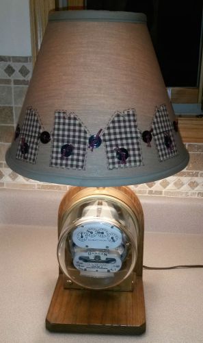 INDUSTRIAL Duncan ELECTRIC METER &#034;Working&#034; DIAL LAMP DUNCAN ELECTRIC,NICE