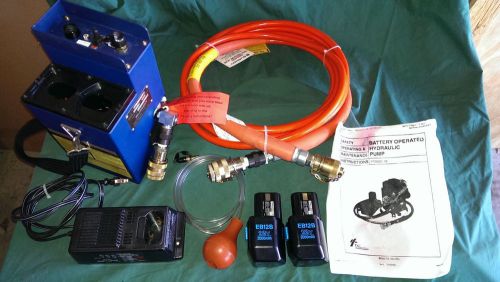 Burndy y700dc-1b make offer! 10,000 psi 12 volt hydraulic pump t&amp;b greenlee new! for sale