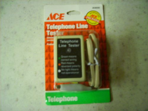 Ace Telephone Line Tester New in Sealed Package 3038205