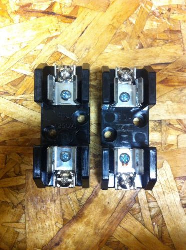 Square D 9080 PF1 30 Amp Fuse Holders