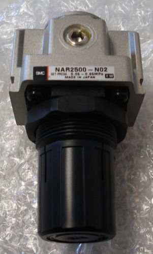 SMC NAR2500-N02 REGULATOR ONLY,120 PSI,1/4IN PORT W/O GAUGE