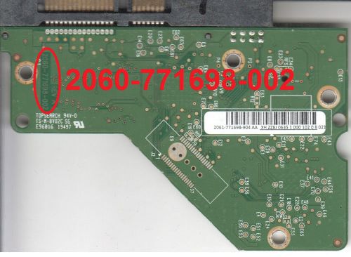 PCB  for Western Digital 2TB WD20EARS-00MVWB0  2060-771698-002 hard drive +FW