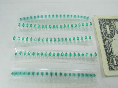 Lot 100 KingBright Green Subminiature Solder Mount Winged LEDs AM2520SGT03-DC2