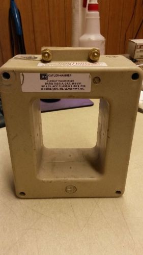 CUTLER-HAMMER 561-751 RATIO 750:5 A CURRENT TRANSFORMER USED