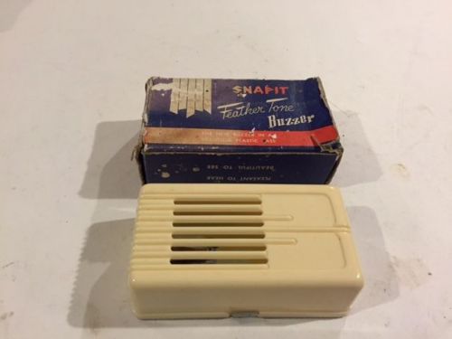 Vintage Snapit Feathertone Buzzer in box - NOS? - Free Shipping