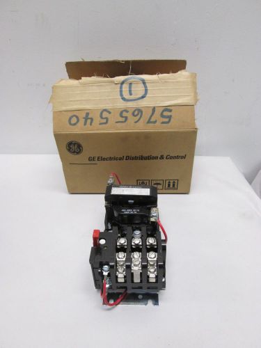New ge cr306c004mya 480v-ac 10hp 27a amp size 1 motor starter d395263 for sale