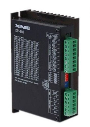 Xinje 2 phase stepper drive dp508a-l up to 80vdc 5.0a 200hz 200 subdivision new for sale