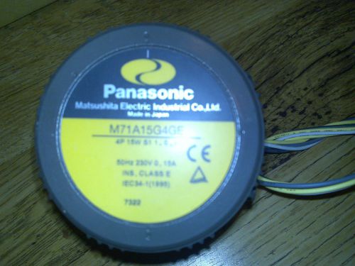 Panasonic M71A15G4GE AC motor