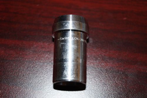 Swagelok Port Connector, 3/4 in. Tube OD (SS-1211-PC)