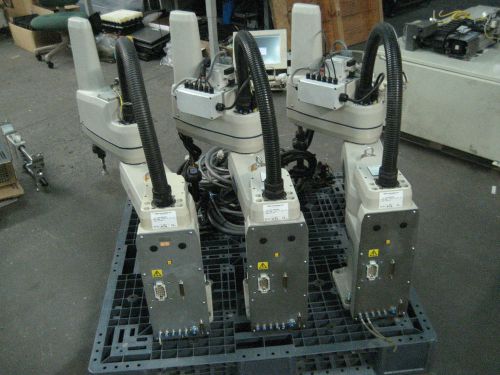 Adept technology adept cobra 600 robot w/adept robot arm power cable (lot of 03) for sale