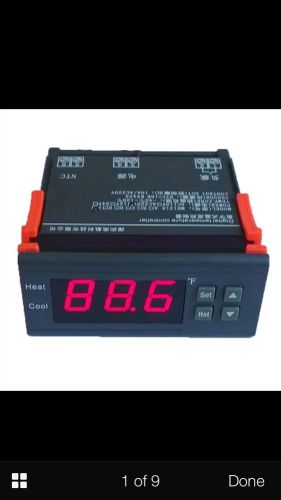 10A 110V Digital Temperature Controller Thermocouple -58~194 Fahrenheit US