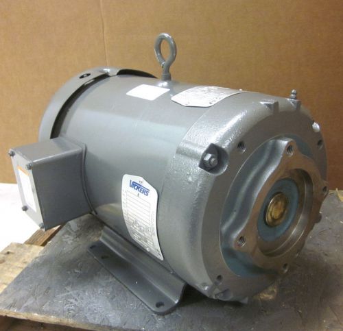 New baldor/vickers 10hp shaftless electric ac motor 3-ph 1760-rpm tefc for sale