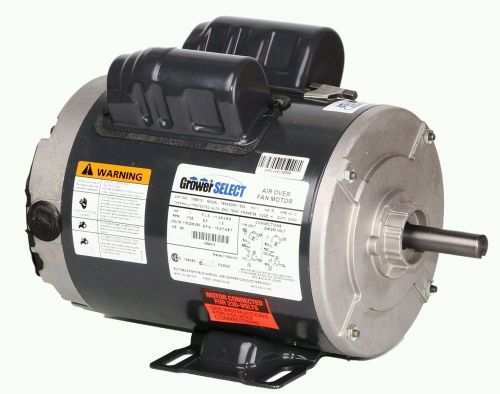 New Grower Select Electric Motor - 1 HP- 115/208- 230 Volt - 1725 RPM