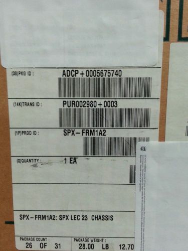 ADC SPX-FRM1A2 23&#034; Loop Extender Chassis, Brand NEW!!
