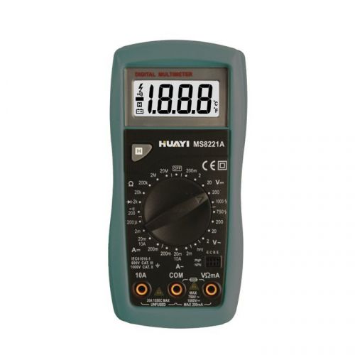MS8221A 1999 Counts Digital Multimeters For IEC 1010-1 CAT III 600V, CAT II 1000
