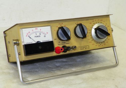 Vintage Industrial Instruments / Beckman Analog Output Power Meter Model MP-1