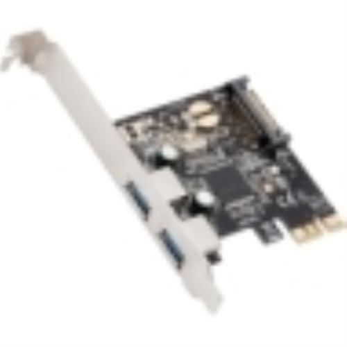 Syba multimedia usb3.0 pcie host controller card pci express 2.0 x1 sd-pex20158 for sale