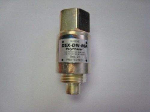 NEW PolyPhaser DSX-DN-MA In-Line EMP Surge Filter| 700MHz - 2.5GHz at 1.2:1 VSWR